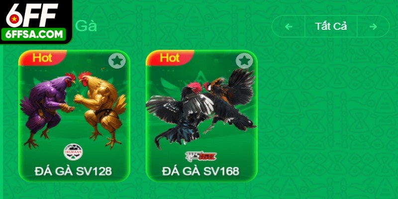 Đá gà 6FF là sảnh chơi cá cược chọi kê đỉnh cao, hấp dẫn hiện nay